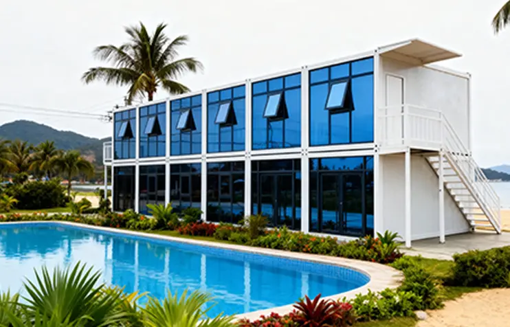 Inovasi Memimpin Masa Depan: Generasi Baru Rumah Kontainer Cerdas dari Guxin Steel Structure Berhasil Keluar dari Jalur Produksi dan Siap Dikirim ke Pasar Luar Negeri