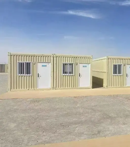 Kantor Lipat Berkualitas Tinggi, Perumahan Modular Berbiaya Rendah, Rumah Lipat Pra-fabrikasi