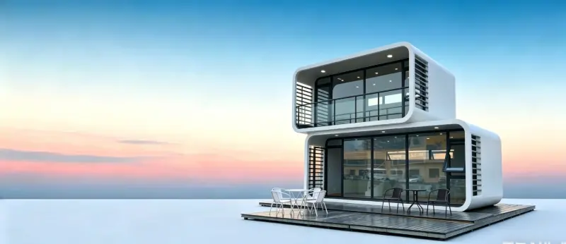 Rumah Pracetak Kabin Apple